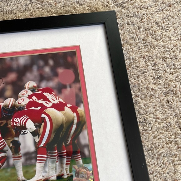 Steiner Sports 8x10 Joe Montana 49ers Huddle Memorabilia Hand-Signed Print - Picture 5 of 14